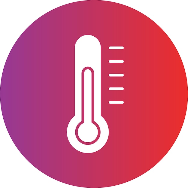 Vector Design Thermometer Icon Style