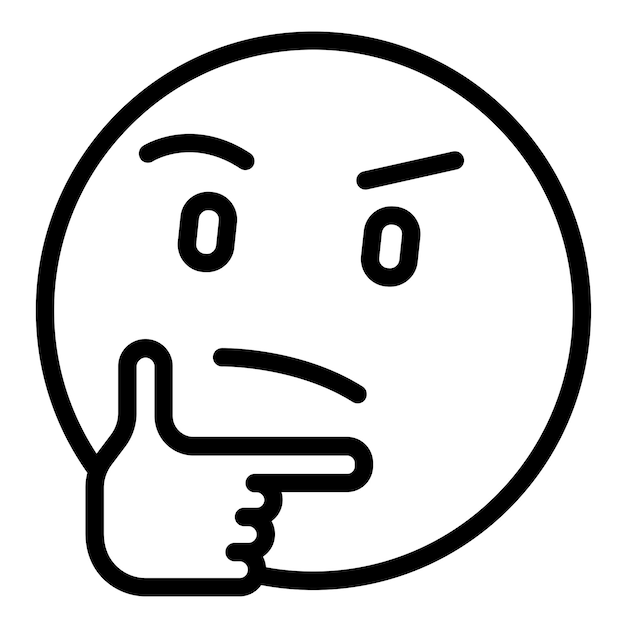 Vector Design Thinking Icon Style