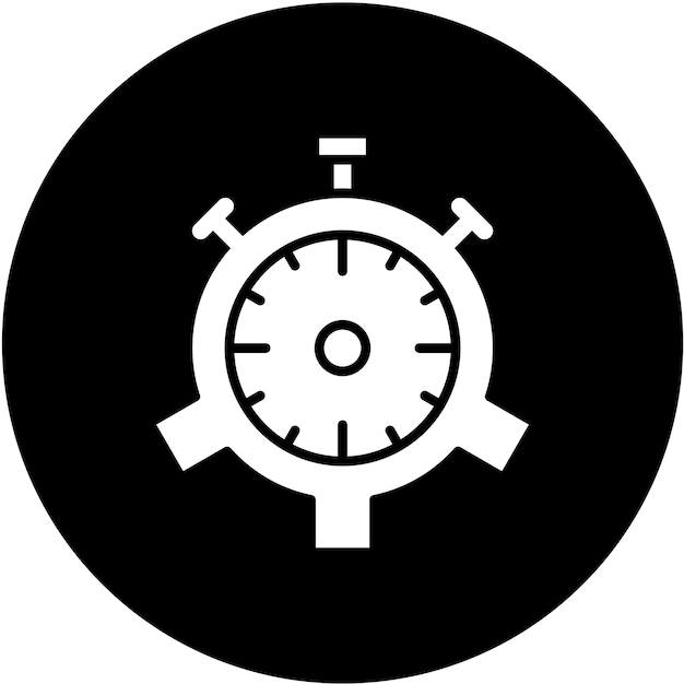 Vector Design Time Management Icon Style