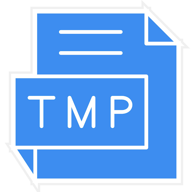 벡터 터 디자인 tmp 아이콘 스타일