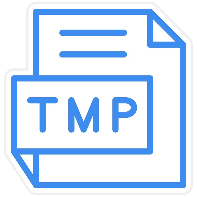 벡터 터 디자인 tmp 아이콘 스타일