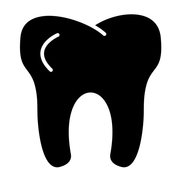 Vector Design Tooth Icon Style