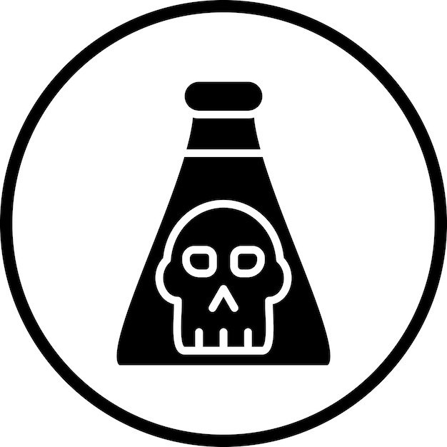 Vector vector design toxic chemical icon style