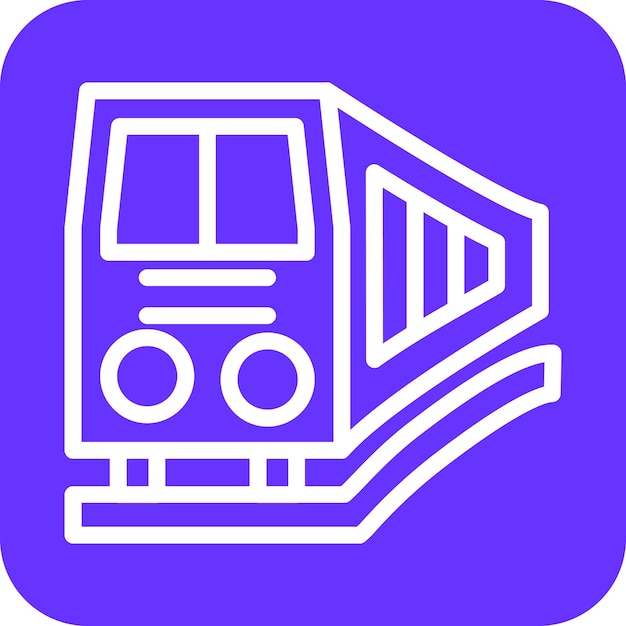 Vector vector design train icon style