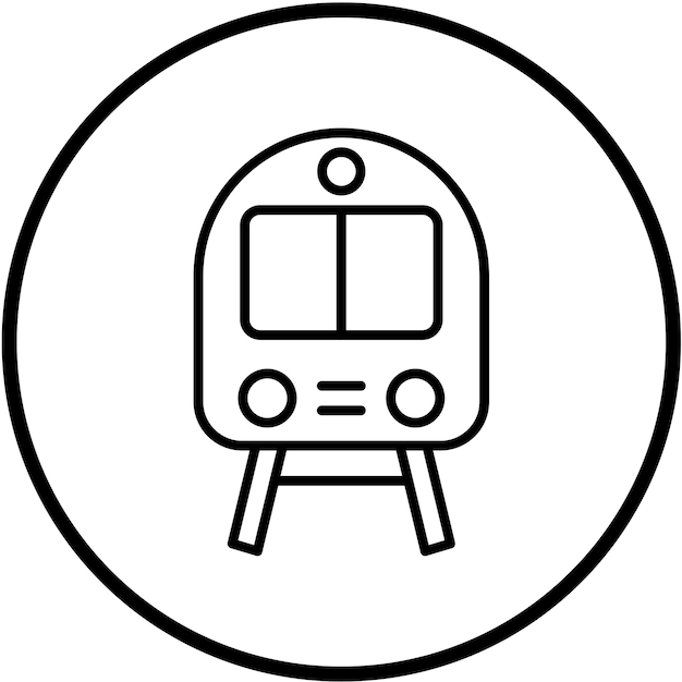 Vector vector design train icon style