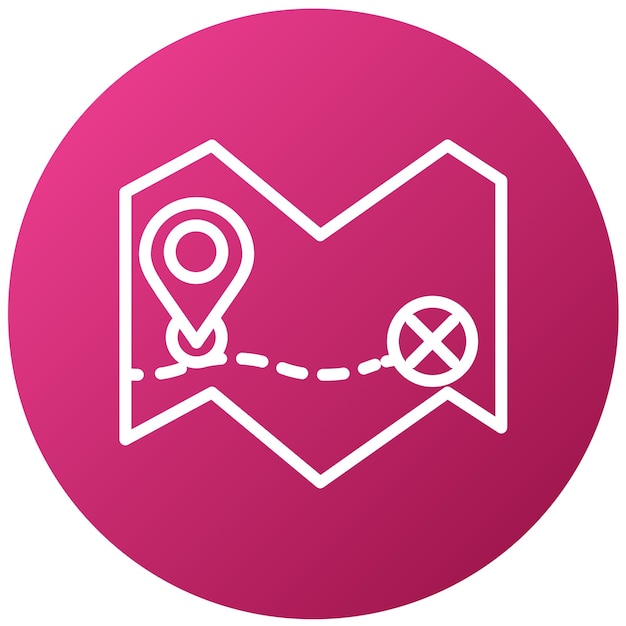 Vector design treasure hunt icon style