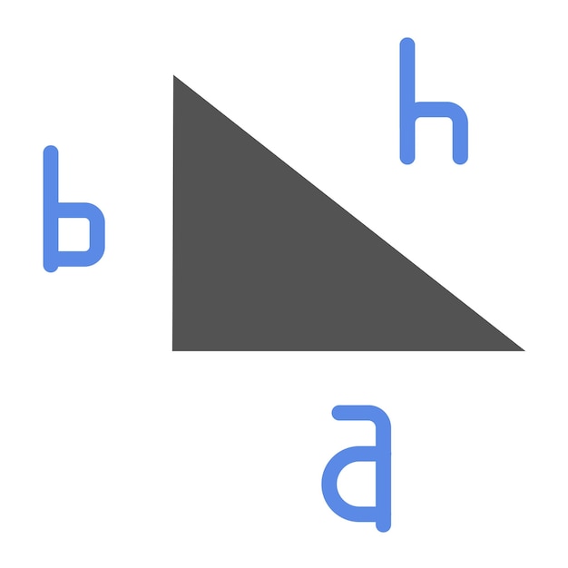 Vector vector design trigonometry icon style