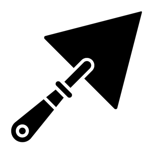 Vector Design Trowel Icon Style