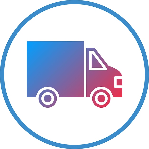 Vector vector design truck icon style