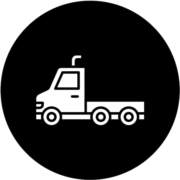 Vector Design Truck Trailer Icon Style