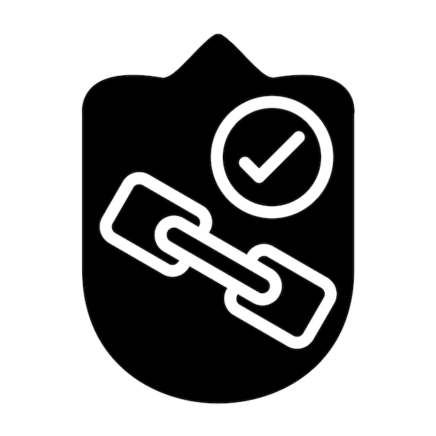 Vector Design True Link Icon Style
