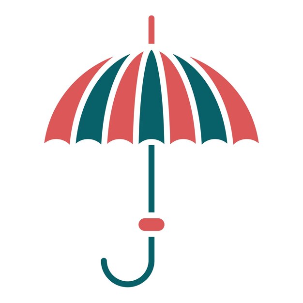 Vector vector design umbrella icon style