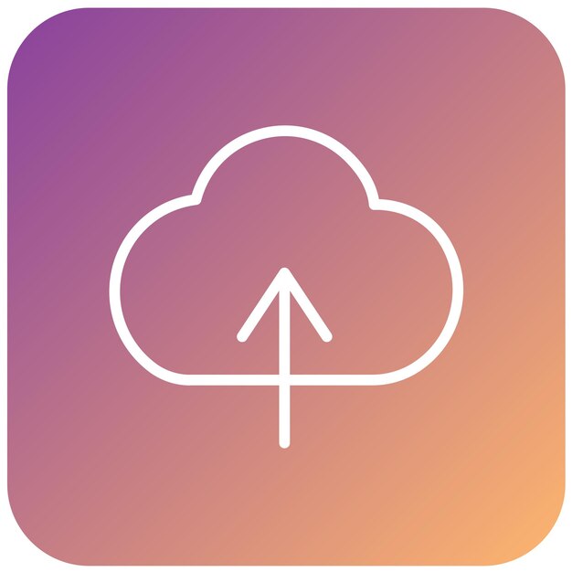 ベクトル デザイン アップロード アイコン スタイル