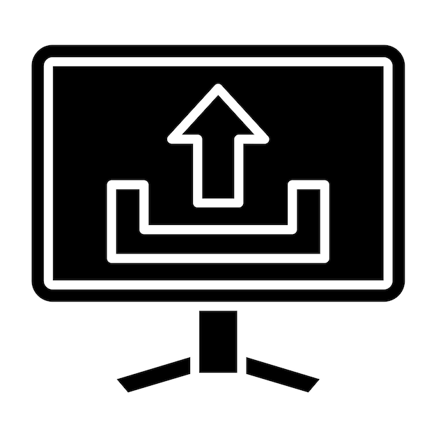 Vector Design Upload Icon Style