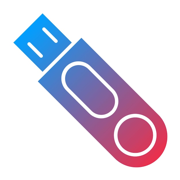 터 디자인 USB 드라이브 아이콘 스타일