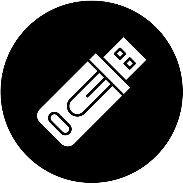 터 디자인 USB 드라이브 아이콘 스타일