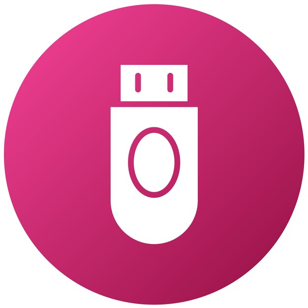 Vector vector design usb port icon style