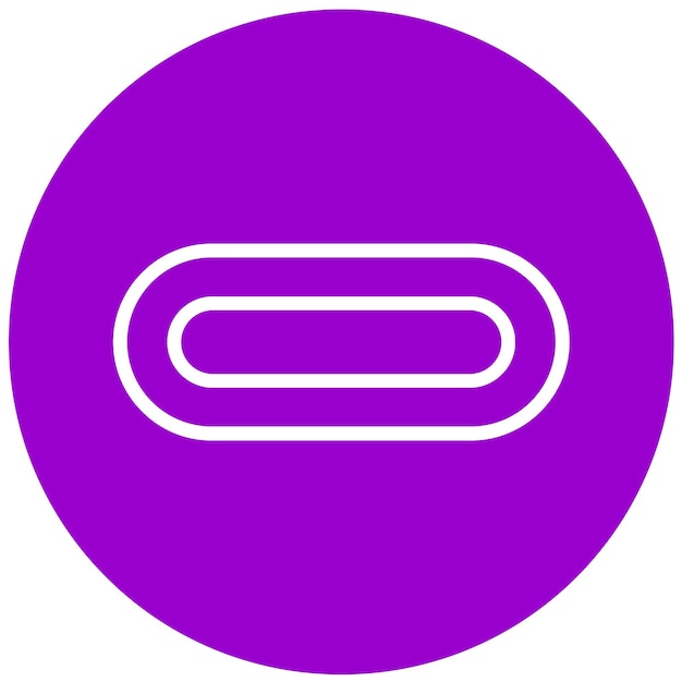 Vector design usb typec icon style