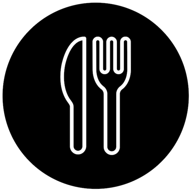 Vector Design Utensils Icon Style