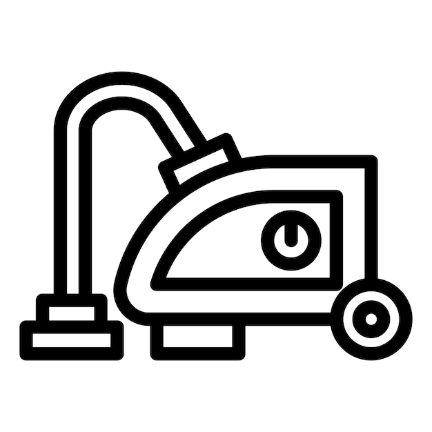 Vector Design Vacuum Cleaner Icon Style