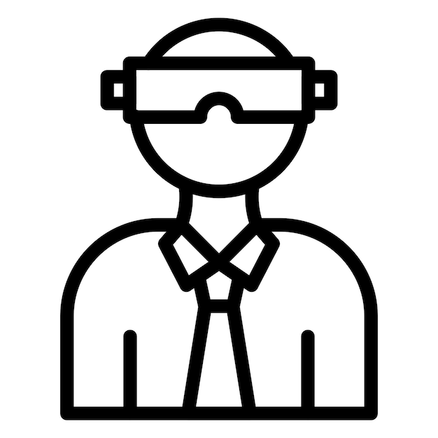 Vector Design Virtual Reality Icon Style