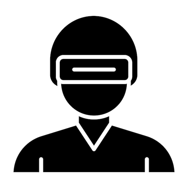 Vector Design Virtual Reality Icon Style