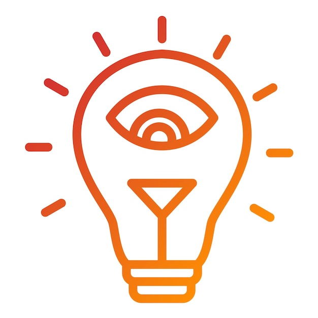 Vector Design Visionary Icon Stijl