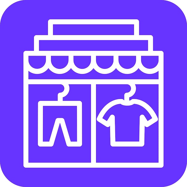 Vector Design Visual Merchandising Icon Stijl