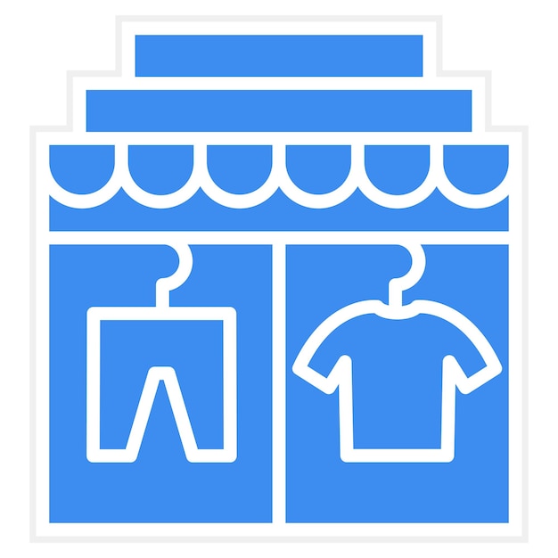 Vector Design Visual Merchandising Icon Stijl