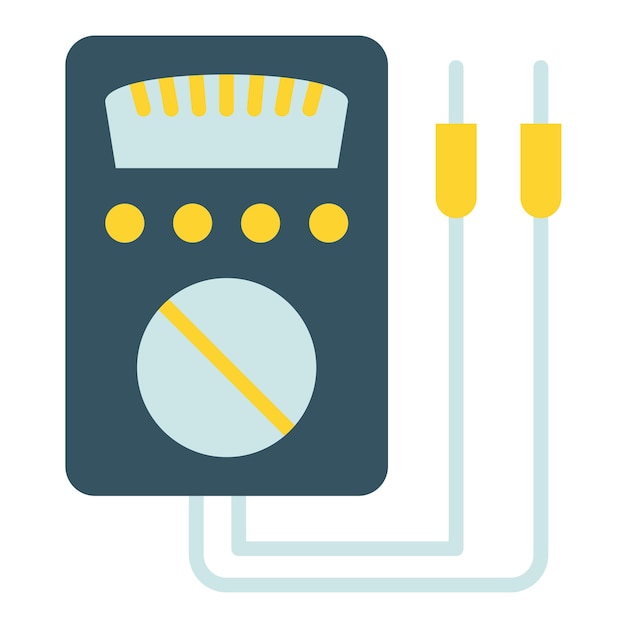 Vector vector design voltmeter icon style