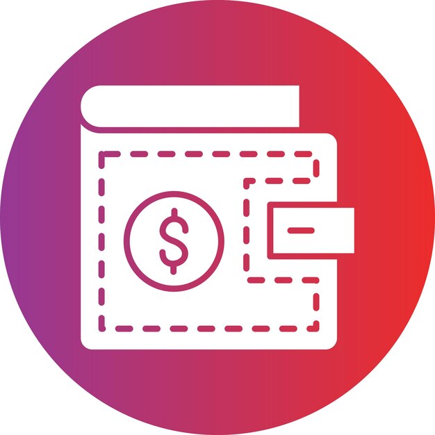 Vector Design Wallet Icon Style