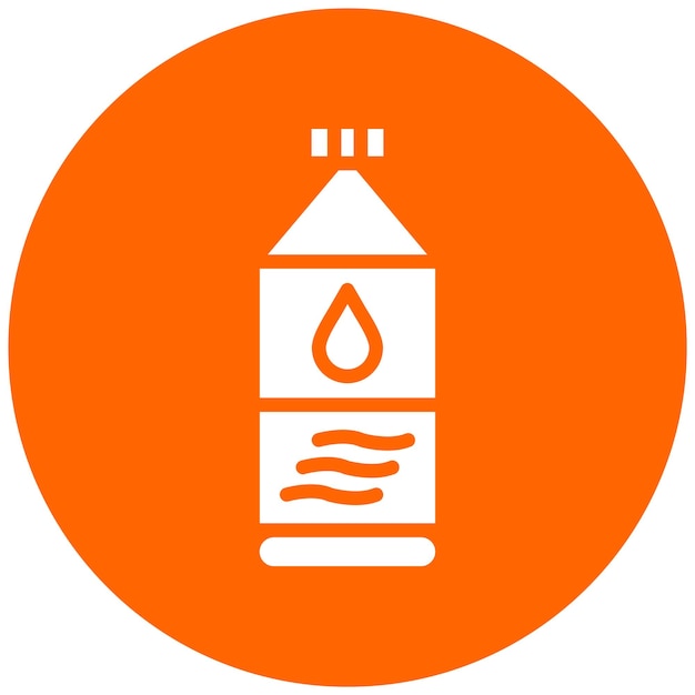 Vector vector design water bottle icon style