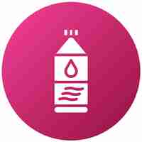 Vector vector design water bottle icon style