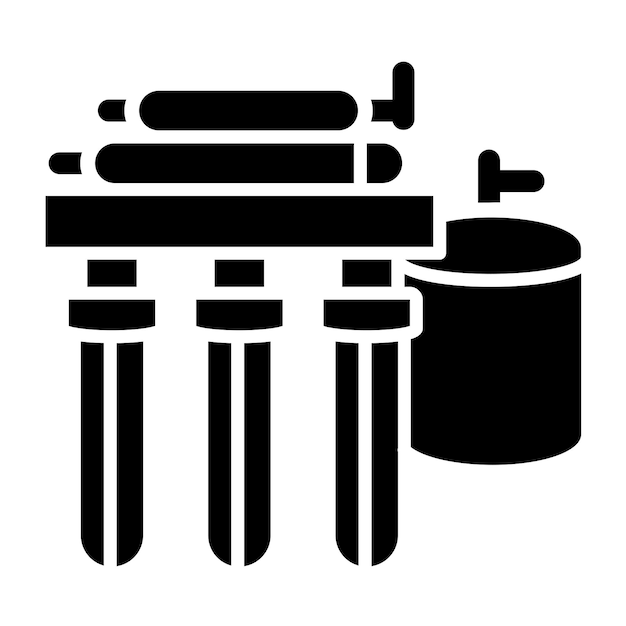 Vector Design Water Filtration Icon Style