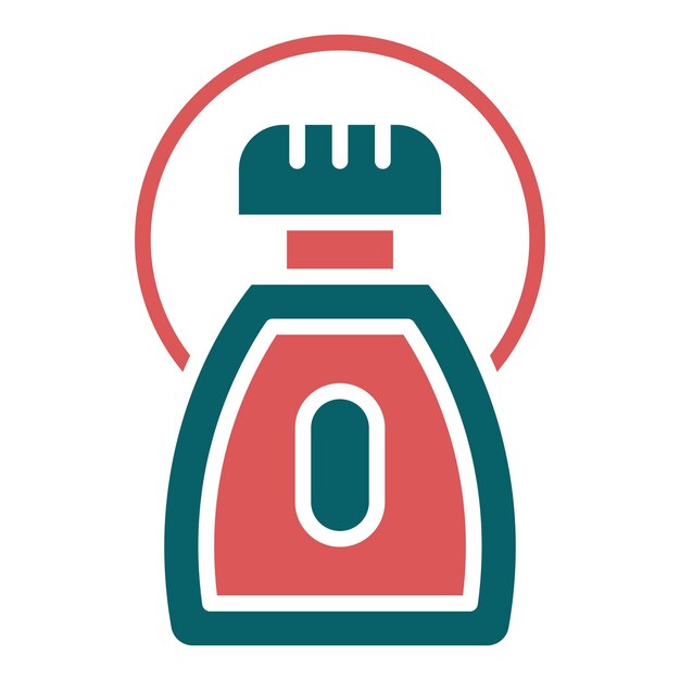 Vector vector design water flask icon style