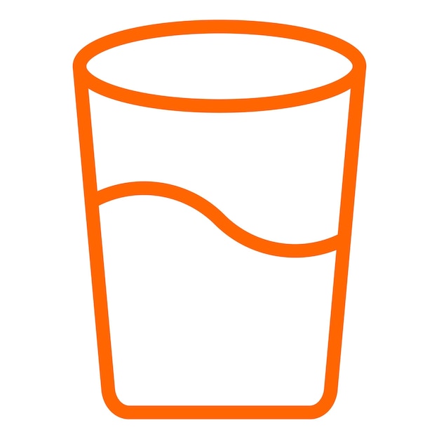 Vector Design Water Glass Icon Style