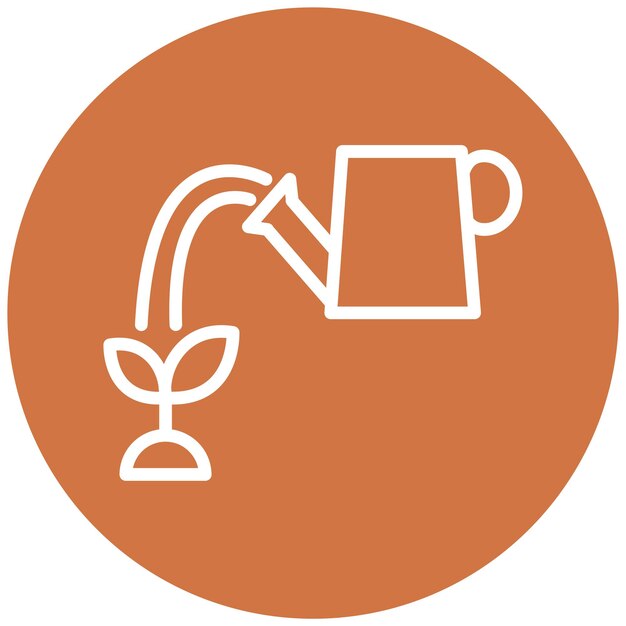 Vector Design Watering Icon Style