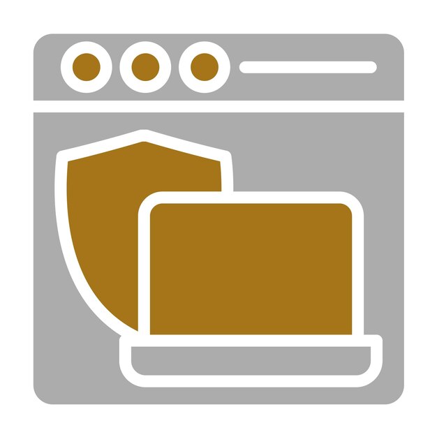 ベクトルデザイン Web Defender アイコンスタイル