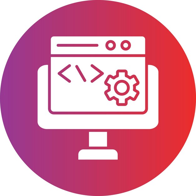 터 디자인 웹 디자인 아이콘 스타일