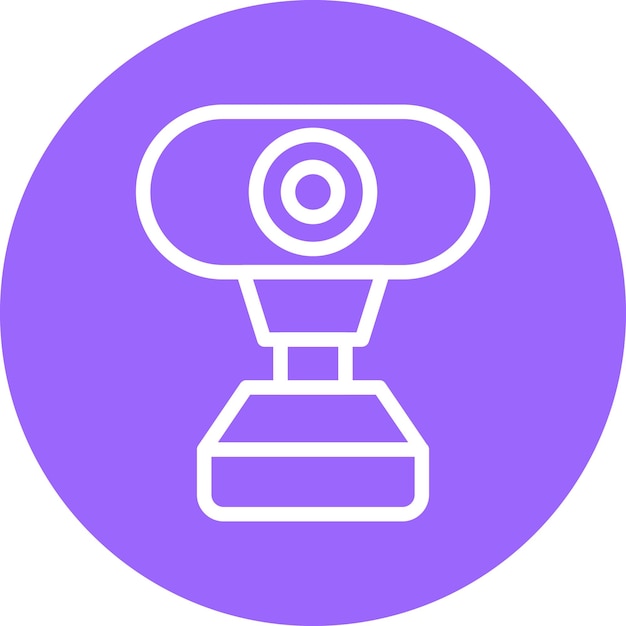 Vector Design Webcam Icon Style