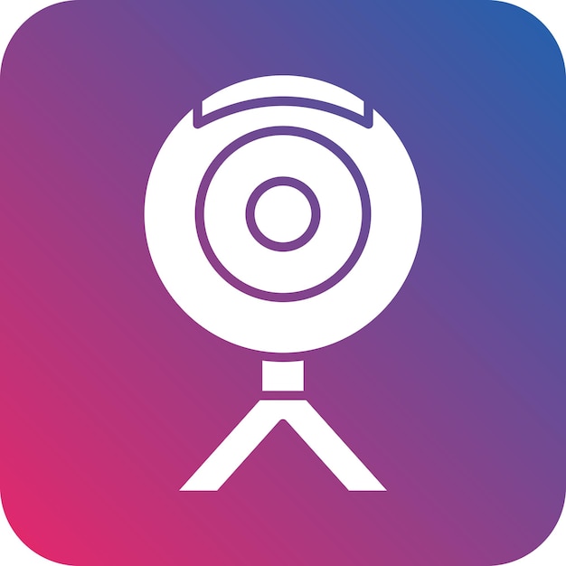 Vector vector design webcam icon style