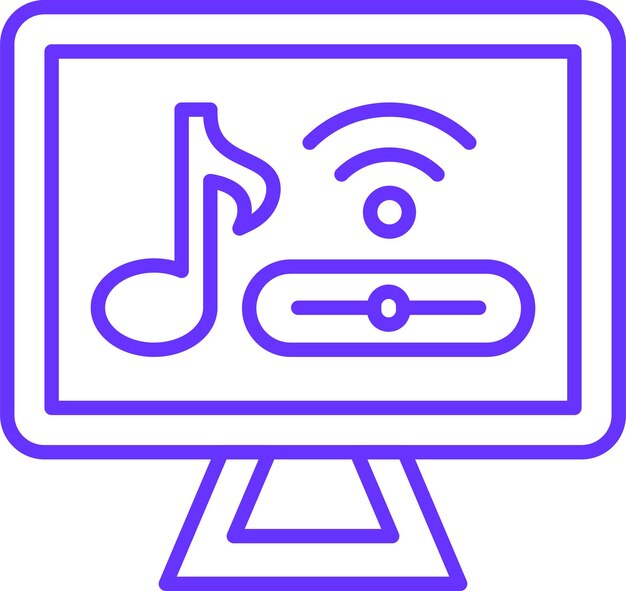 ベクトル デザイン ウェブキャスト アイコン スタイル