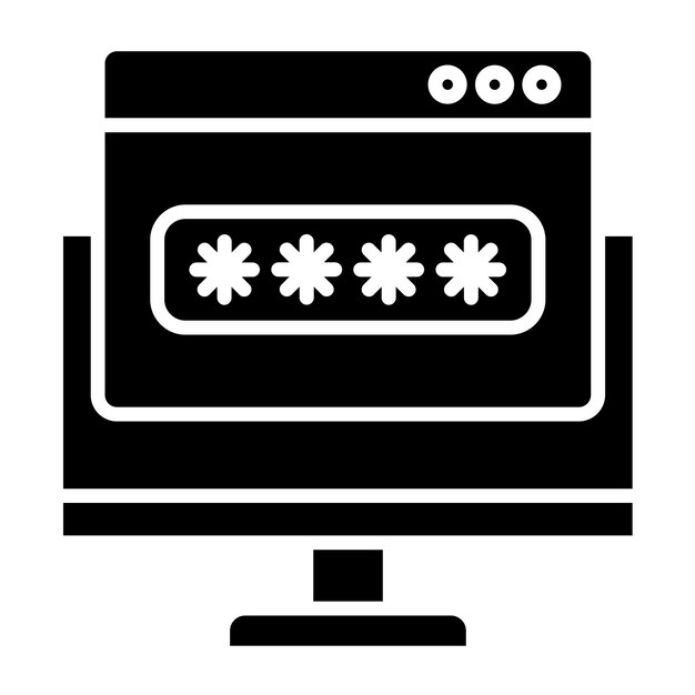 ベクトル デザイン ウェブサイト セキュリティ アイコン スタイル
