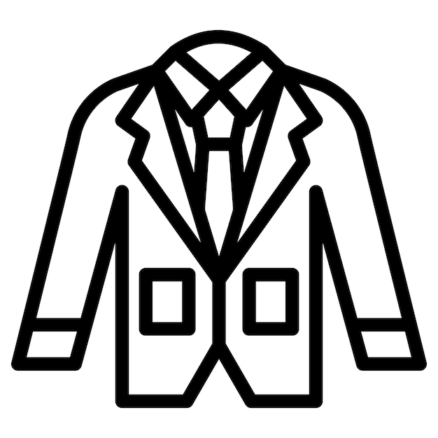 Vector Design Wedding Men Suit Icon Style