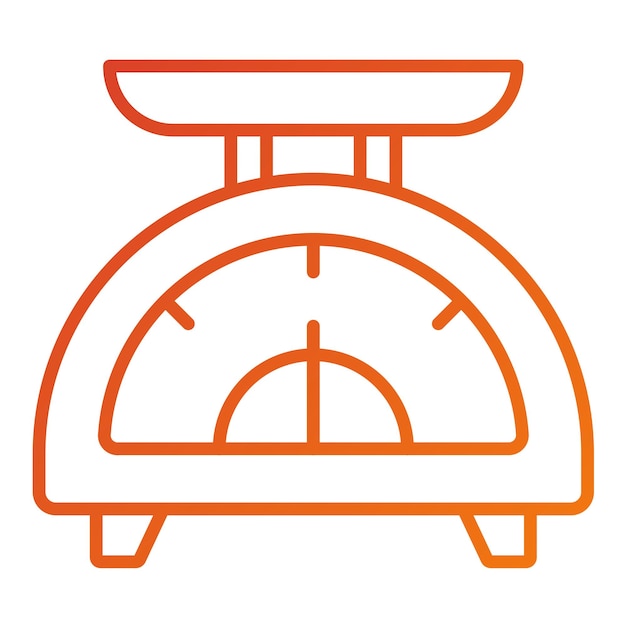 Vector vector design weighing icon style