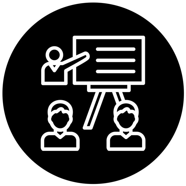 vector design wellness mentor icon style