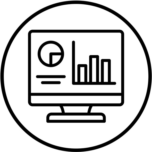 Vector Design Wellness Metrics Icon Stijl
