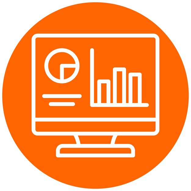 Vector Design Wellness Metrics Icon Stijl