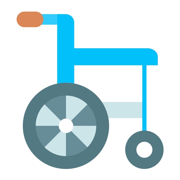 Vector Design Wheelchair Icon Style