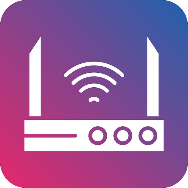 Vector Design Wifi Connection Icon Style